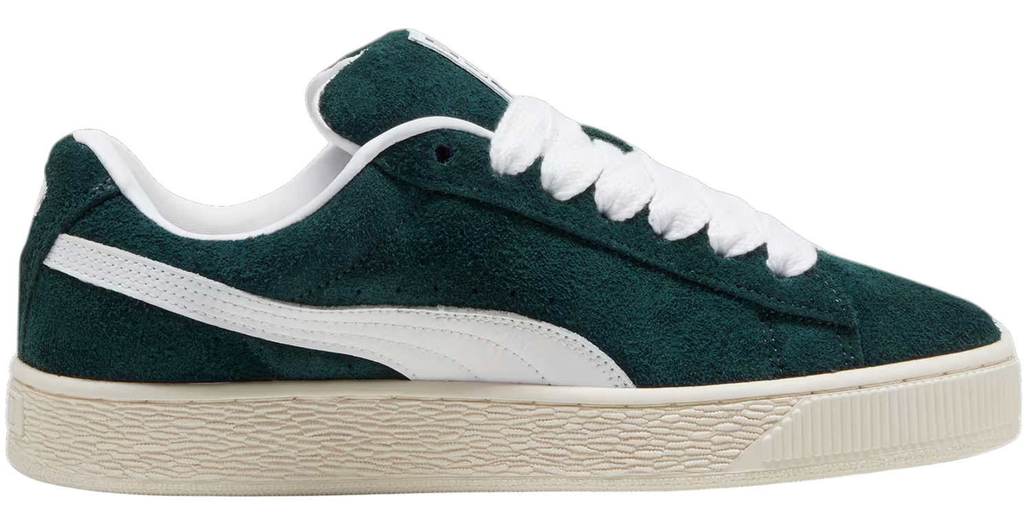 Tenisky a topánky Puma Suede XL Hairy Zelené | 397241-002, 0