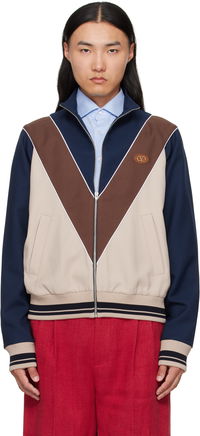 Valentino VLogo Patch Zip Jacket