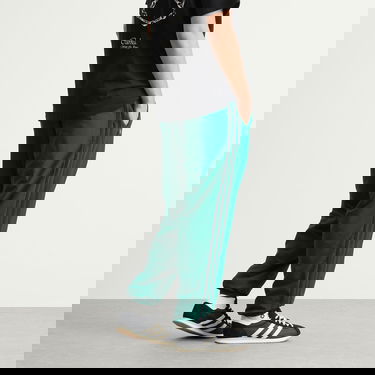 Nohavice adidas Originals Brushed Woven Track Pants Zelené | JX3079, 3