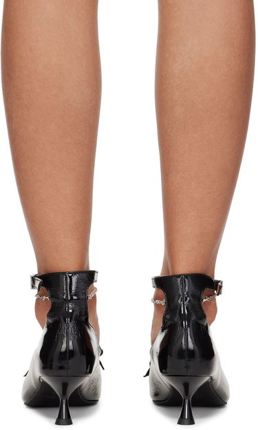 Tenisky a topánky GANNI Ganni Eyelet Jewel Kitten Heel Pumps Čierna | S2753, 1