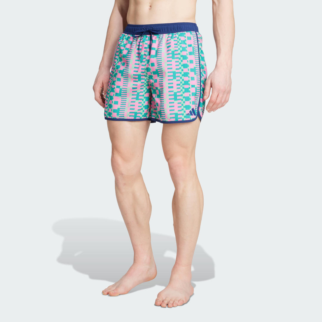 Plavky adidas Performance Tom Daley Swim Shorts Ružová | JV7202, 0