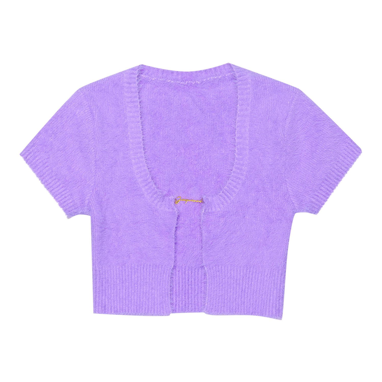 Sveter Jacquemus La Maille Neve Cardigan Fialová | 223KN209 2380 650, 1