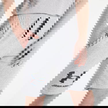 Šortky Under Armour Rival Flc Graphic Short Šedá | 1370350-011, 0