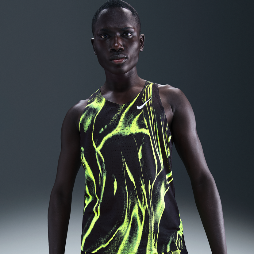 Tielko Nike AeroSwift Dri-FIT ADV Abstract Print Running Vest Rôznofarebný | HV2643-702