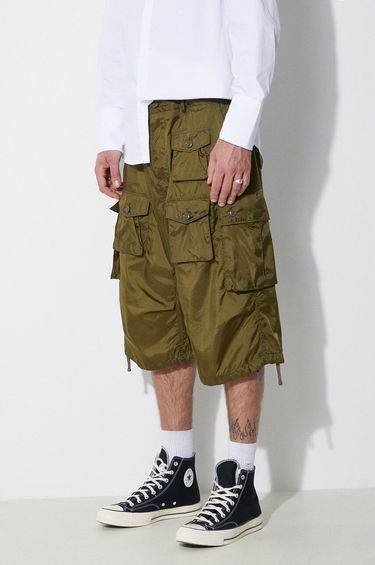 Šortky Engineered Garments Engineered Garments FA Cargo Shorts Zelené | OR276.DZ027, 3