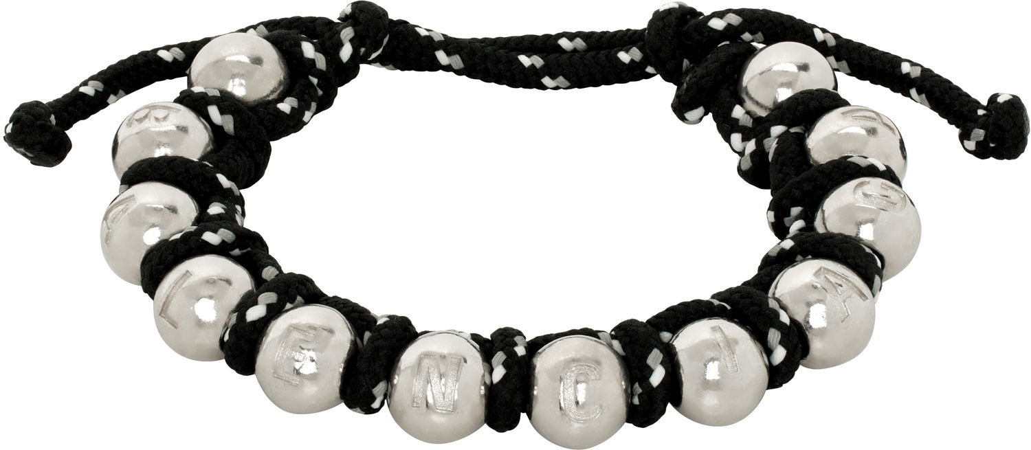Náramok Balenciaga Malibu Ball Bracelet Čierna | 809787TZ7VS1221, 0
