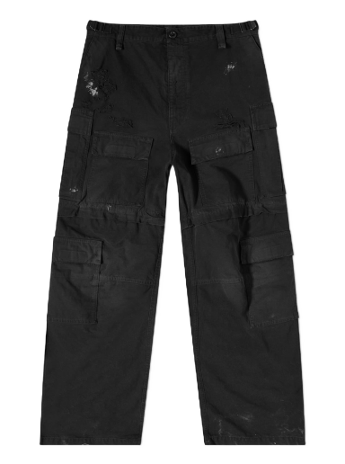 Cargo nohavice Balenciaga Cargo Pant Black Čierna | 746493-TKP27-1000