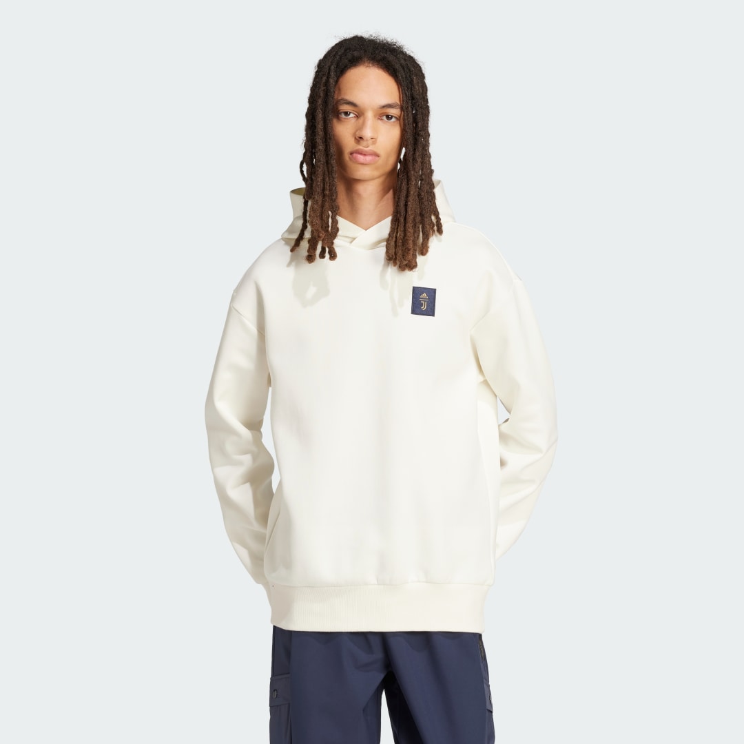 Mikina adidas Performance Juventus Seasonal Doubleknit Biela | IT3782, 1
