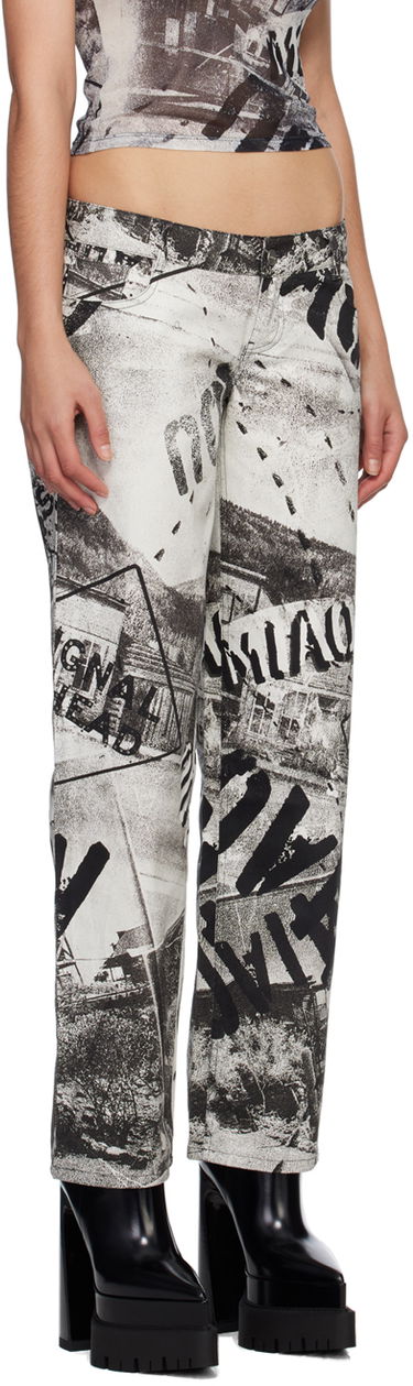 Džínsy Miaou Miaou Atlas Printed Trousers Rôznofarebný | 1023SCEYR, 1