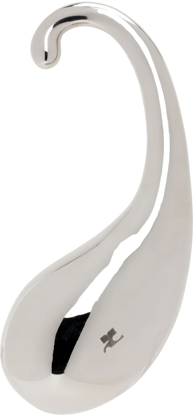 Náušnice Courrèges Drop Metallic Single Ear Cuff Metalická | 224ABO053LA0001, 0