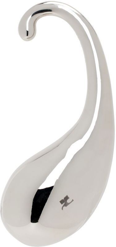 Náušnice Courrèges Drop Metallic Single Ear Cuff Metalická | 224ABO053LA0001, 0