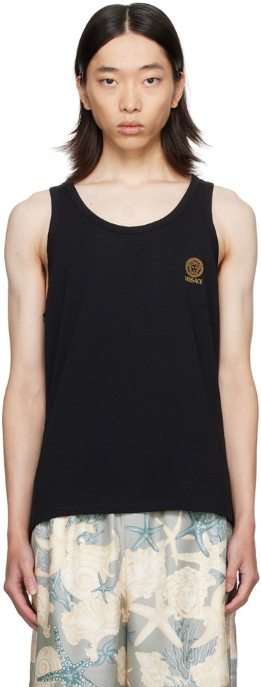 Tielko Versace Medusa Tank Top Čierna | AUU01012_1A10011, 0