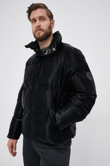 Prešívaná bunda Rains Boxy Puffer Jacket Čierna | 1522.29, 1