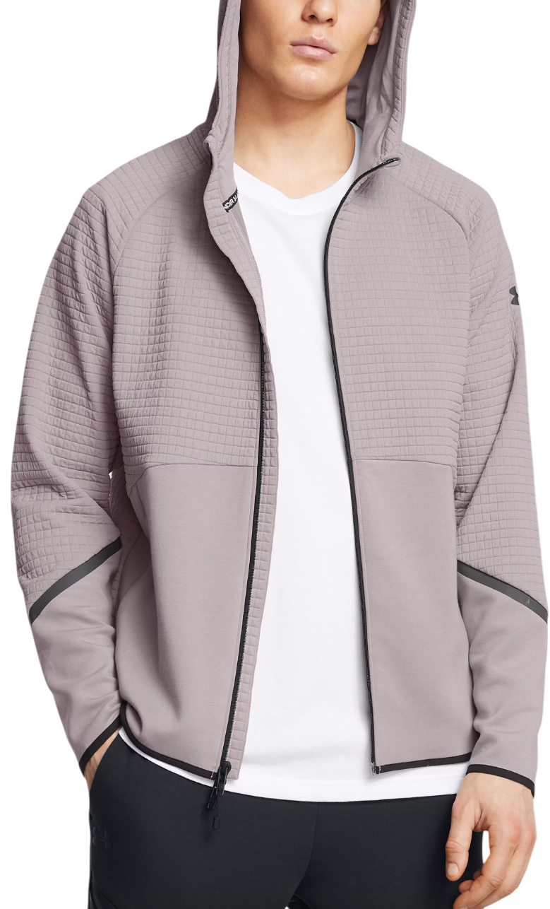 Mikina Under Armour Hooded Fleece Training Jacket Fialová | 1386543-015, 0