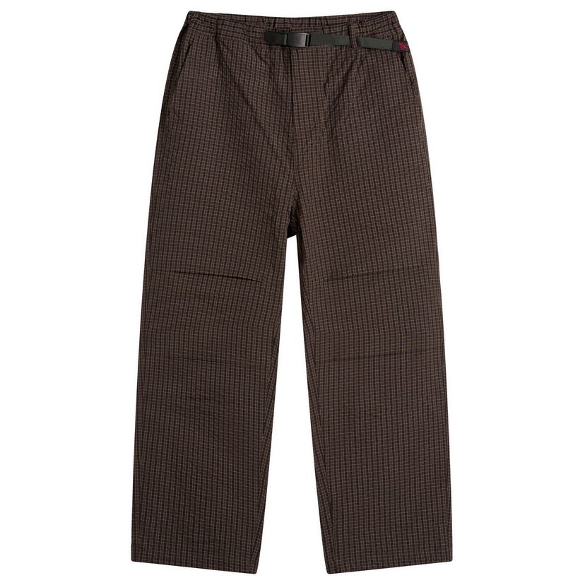 Nohavice GRAMICCI Northside Plaid Pant Hnedá | G5FM-P010-DBW