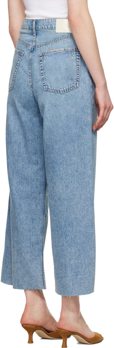 Džínsy rag & bone Rag & Bone Featherweight Andi Ankle-Length Jeans Modrá | WDD25S2914FWBC, 2
