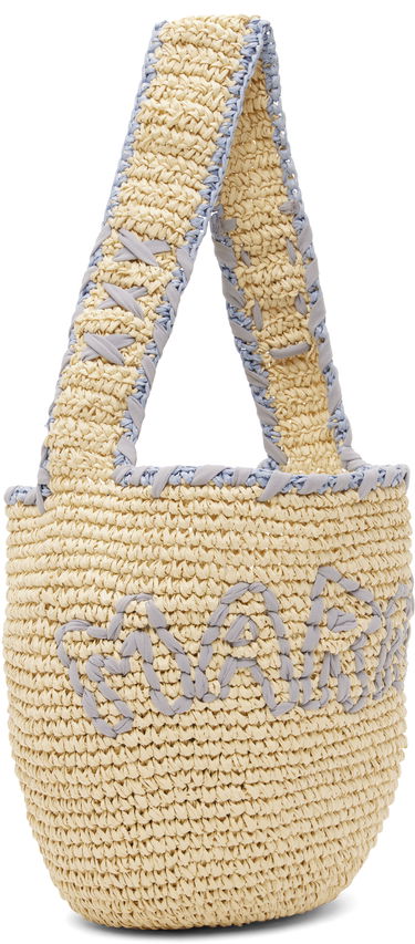 Kabelka Marni Nassa Woven Small Bag with Raised Lettering and Contrast Trim Rôznofarebný | SBMP0257A0 P8561, 4