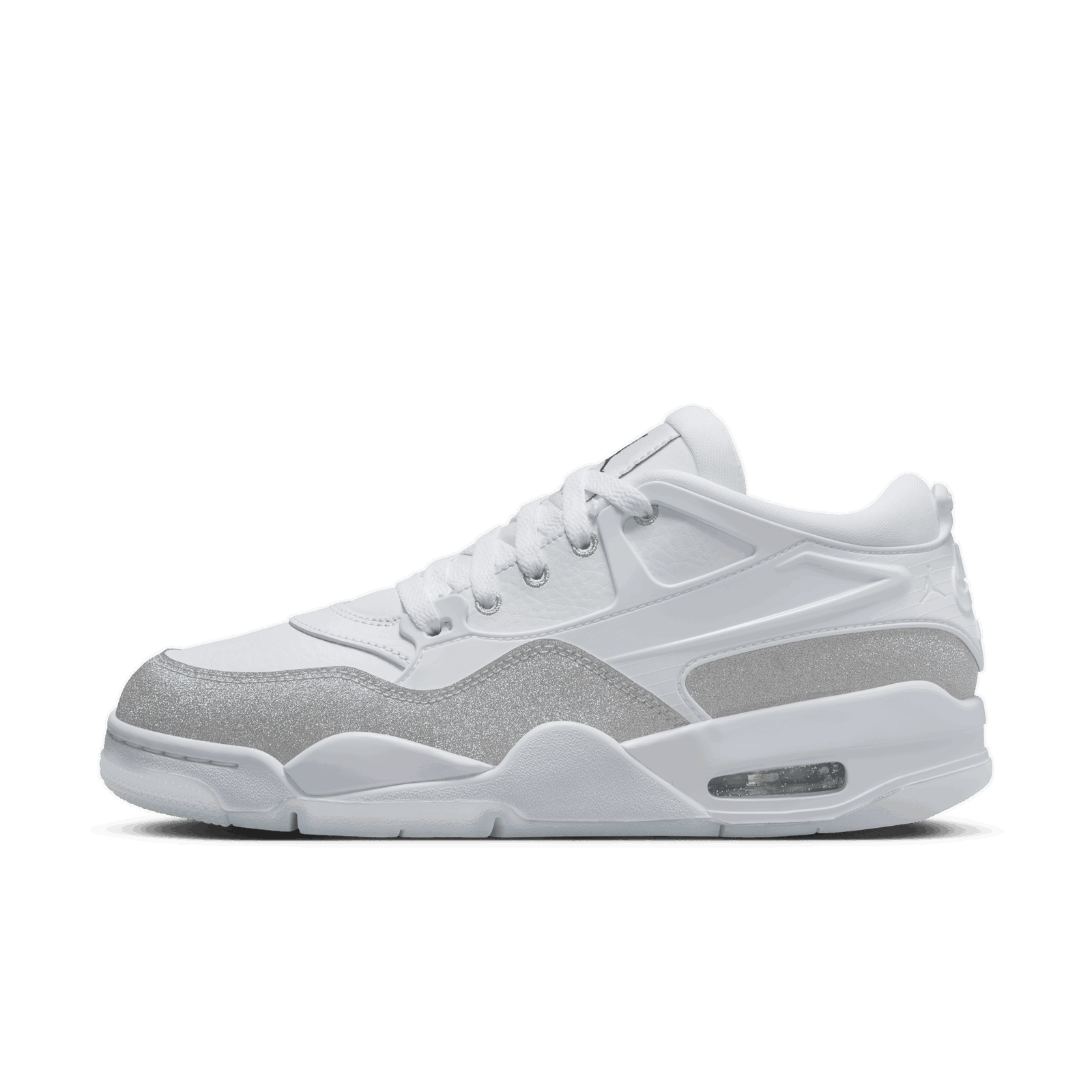 Air Jordan 4 RM "White & Metallic Silver"