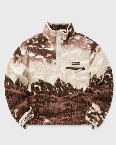 Sveter Columbia Helvetia II Printed Cropped Fleece Half Snap Pullover Hnedá | 2098501256, 0
