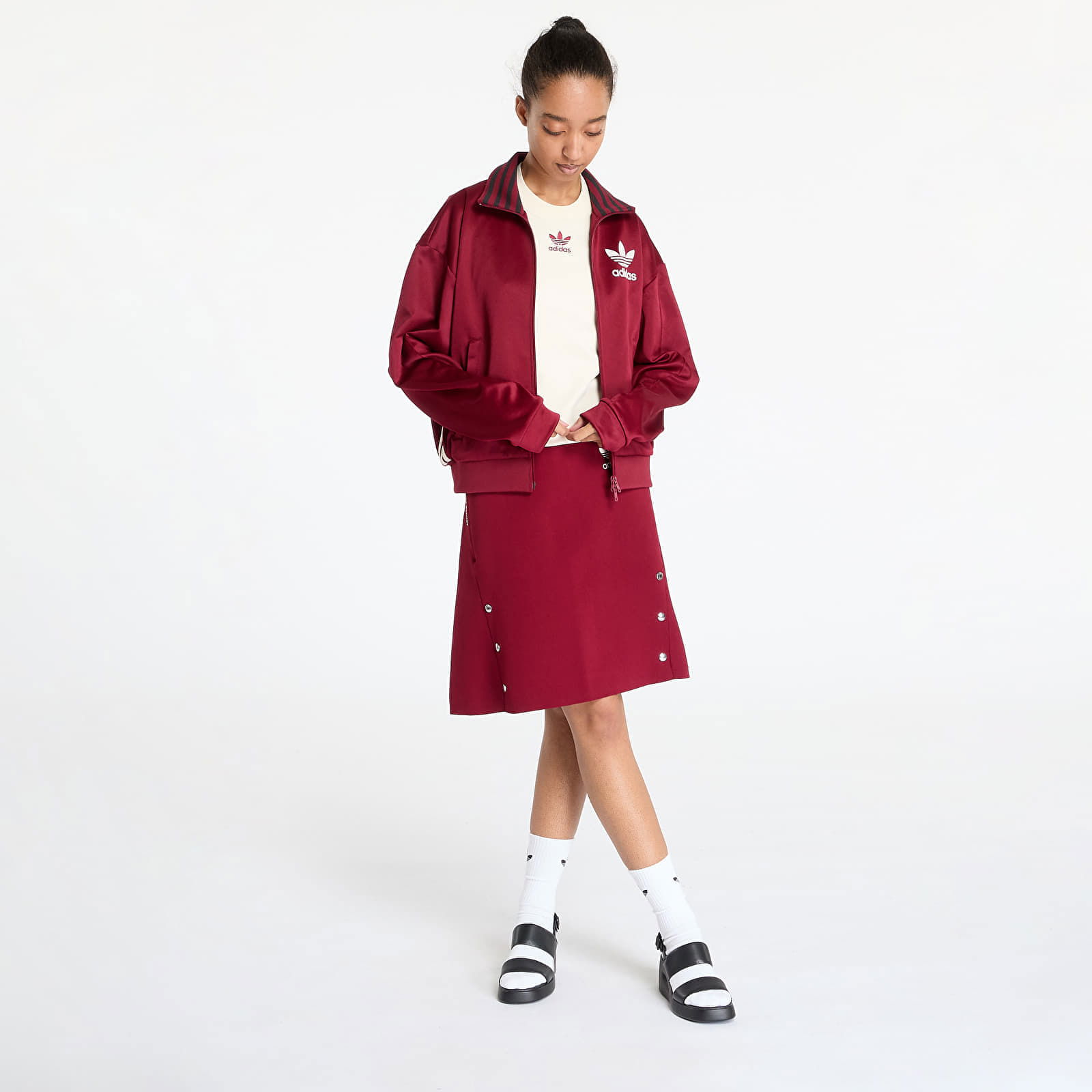 Wales Bonner x Track Top Core Burgundy