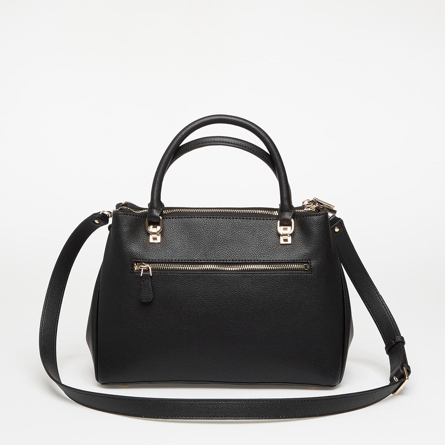 Kabelka GUESS Guess Calebra Hobo Status Satchel Čierna | HWBG9536060-BLA, 1