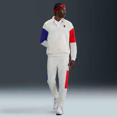 Mikina Nike NikeCourt Heritage Tennis Jacket Béžová | FZ6925-110, 1