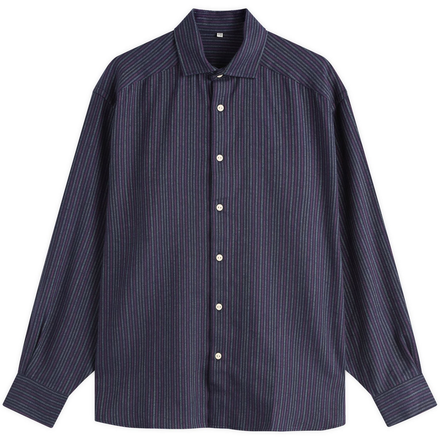 Košeľa Baserange Claude Flannel Shirt, Size X-Small Fialová | TSCL-FLP-WI25, 0