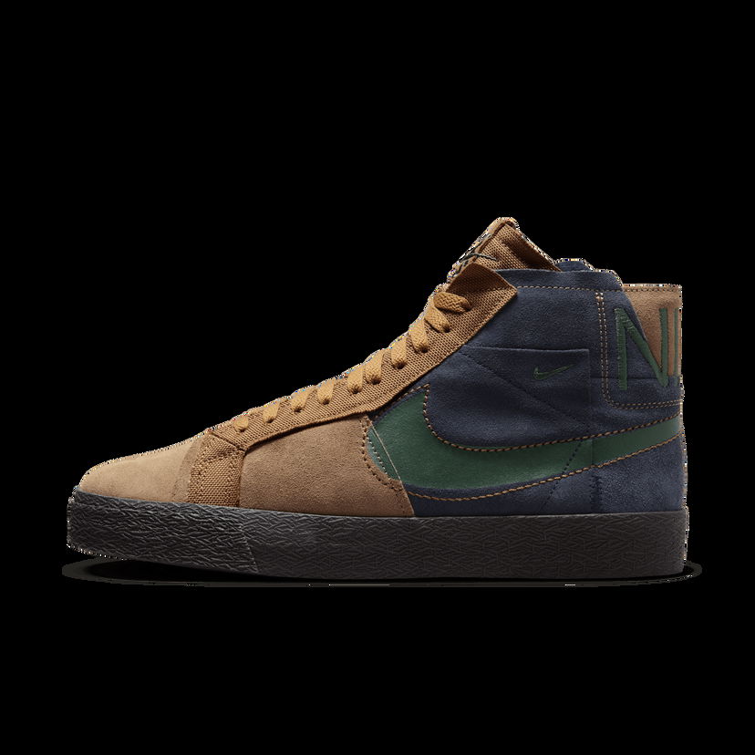 Skateboarding Nike SB Zoom Blazer Mid Premium Béžová | FZ3306-200