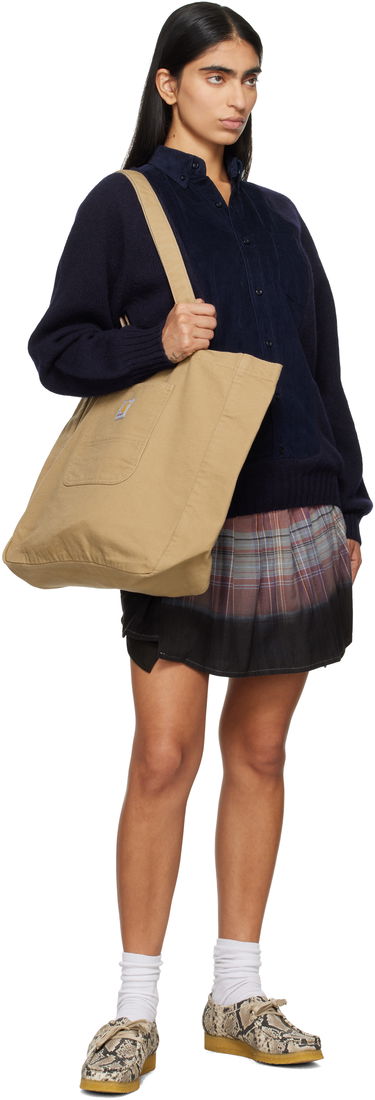 Tote bag Carhartt WIP Canvas Tote Bag with Front Pocket Hnedá | I031403_2FS_02, 2