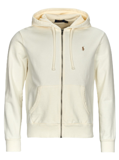 Mikina Polo by Ralph Lauren Molleton Dye Hoodie Biela | 710916692003