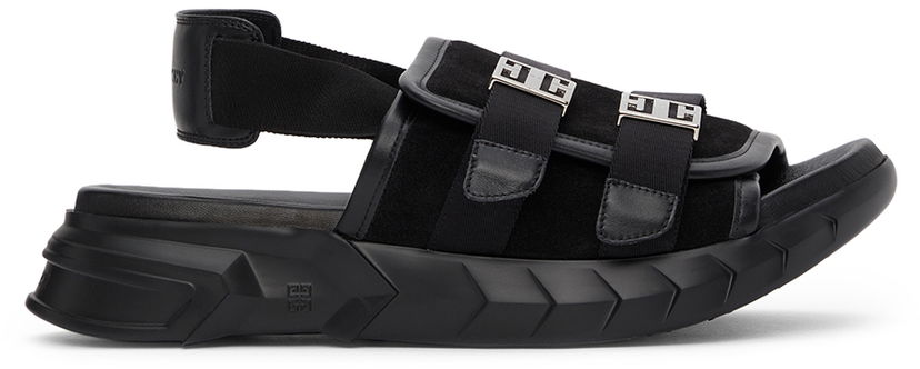 Tenisky a topánky Givenchy Givenchy Marshmallow Slingback Sandals Čierna | BE305SE14B