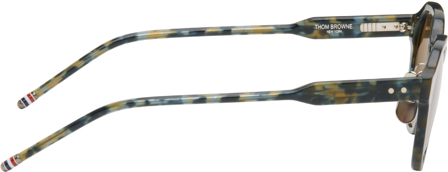 Slnečné okuliare Thom Browne Tortoiseshell Acetate Oval Sunglasses Rôznofarebný | UES944A-G0002, 1