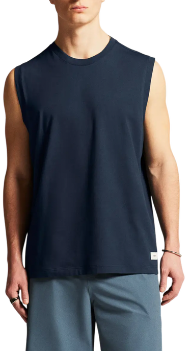 Tielko Craft Craft Collective Relaxed Sleeveless T-Shirt Navy | 1916030-396000, 0