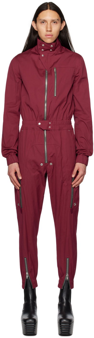 Overal Rick Owens Pink Bauhaus Jumpsuit Ružová | RU01C4554 TE, 0