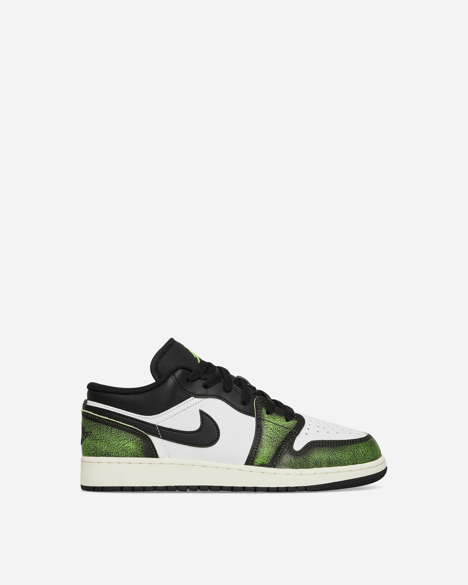 Air Jordan 1 Low SE "Wear-Away - Electric Green" GS