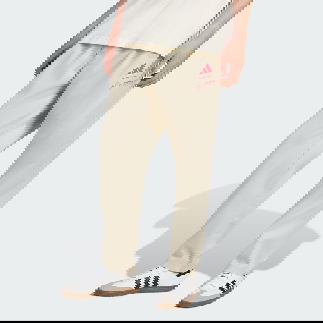 Nohavice adidas Performance Mercedes - AMG Petronas Formula One Team Summer Chino Pants Béžová | JW3472, 0