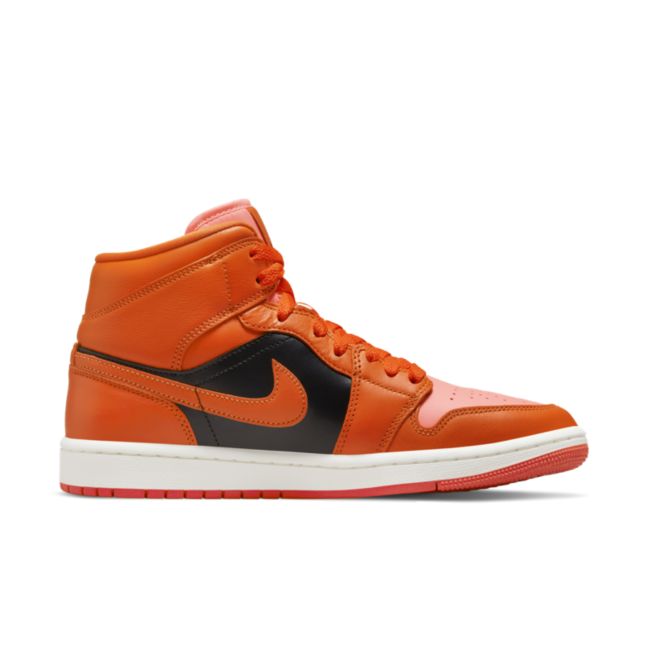 Air Jordan 1 Mid SE "Rush Orange" W