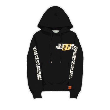 Mikina HERON PRESTON HP Real Estate Hoodie Čierna | HMBB024F22JER0101001, 0