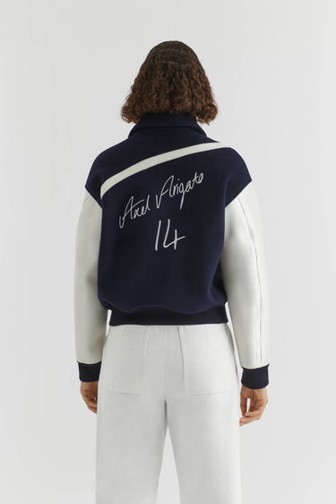 Bunda AXEL ARIGATO Bay Varsity Jacket Navy | A2116003, 3