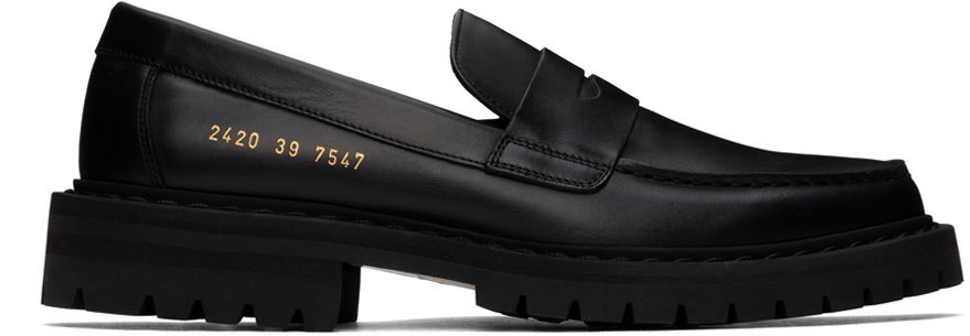 Oblečenie Common Projects Common Projects Chunk Sole Loafers Čierna | ARTICLE 2420, 0