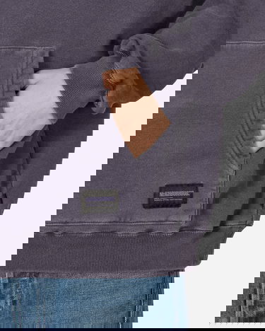 Mikina Neighborhood Pigment Dyed Hoodie Fialová | 232FPNH-CSM07 PU, 5