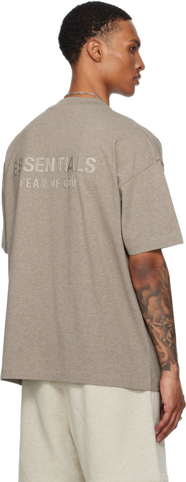 Tričko Fear of God Fear of God ESSENTIALS Classic Fit T-Shirt Šedá | 125SP254193F, 2