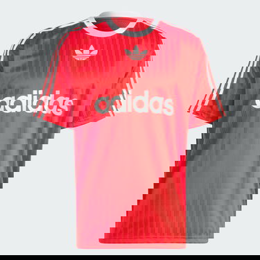 Tričko adidas Originals Adicolor Tee Červená | IM9458, 5