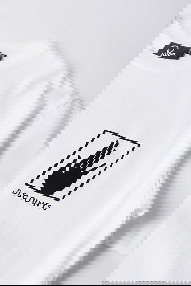 Tričko By Parra Parra Yoga Discounts T-Shirt Biela | 53405, 4