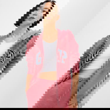 Mikina GAP Fullzip Logo Hoodie Dry Rose Ružová | 463503-32, 0