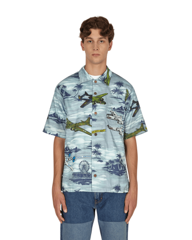 Košeľa General Admission Santa Monica Airlines Bomber Plane Shirt Rôznofarebný | SMA07 MULTI, 1