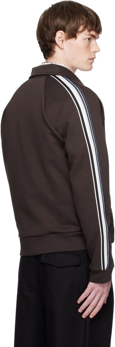 Mikina Lacoste Zip-Up Sweatshirt Hnedá | SH5927_SKB, 2