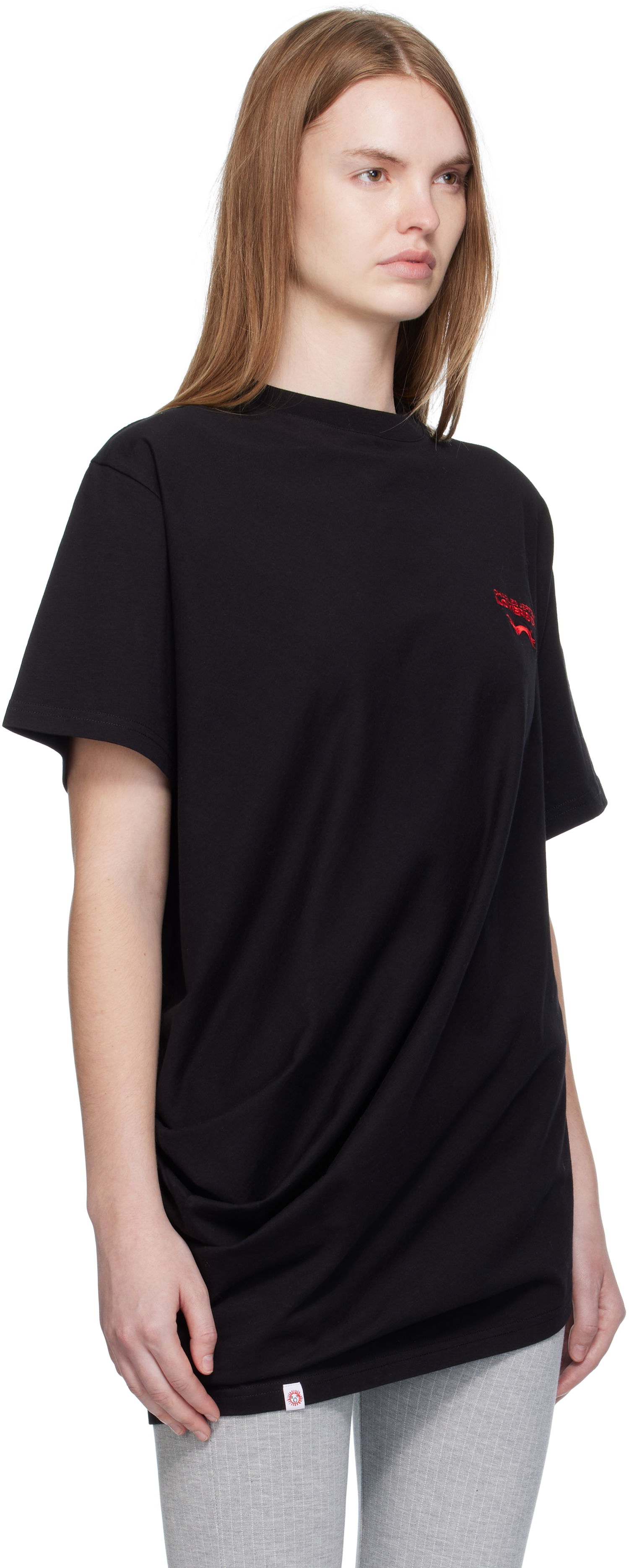 Tričko Charles Jeffrey Loverboy Charles Jeffrey LOVERBOY Topsy Turvy T-Shirt Čierna | 52081701, 1
