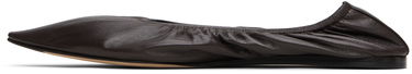 Oblečenie The Row The Row Liisa Ballerina Flats Hnedá | F1577-SL1, 2