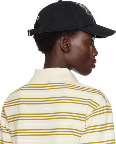 Šiltovka Burberry Burberry Daisy 'B' Gabardine Baseball Cap Čierna | 8103762, 2